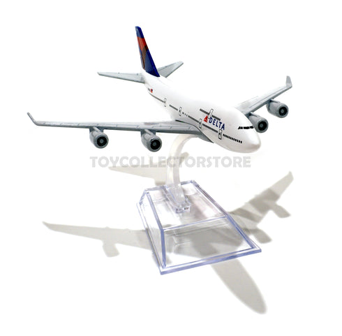 Delta airplane model toy diecast Jet Boeing 747 Passenger plane
